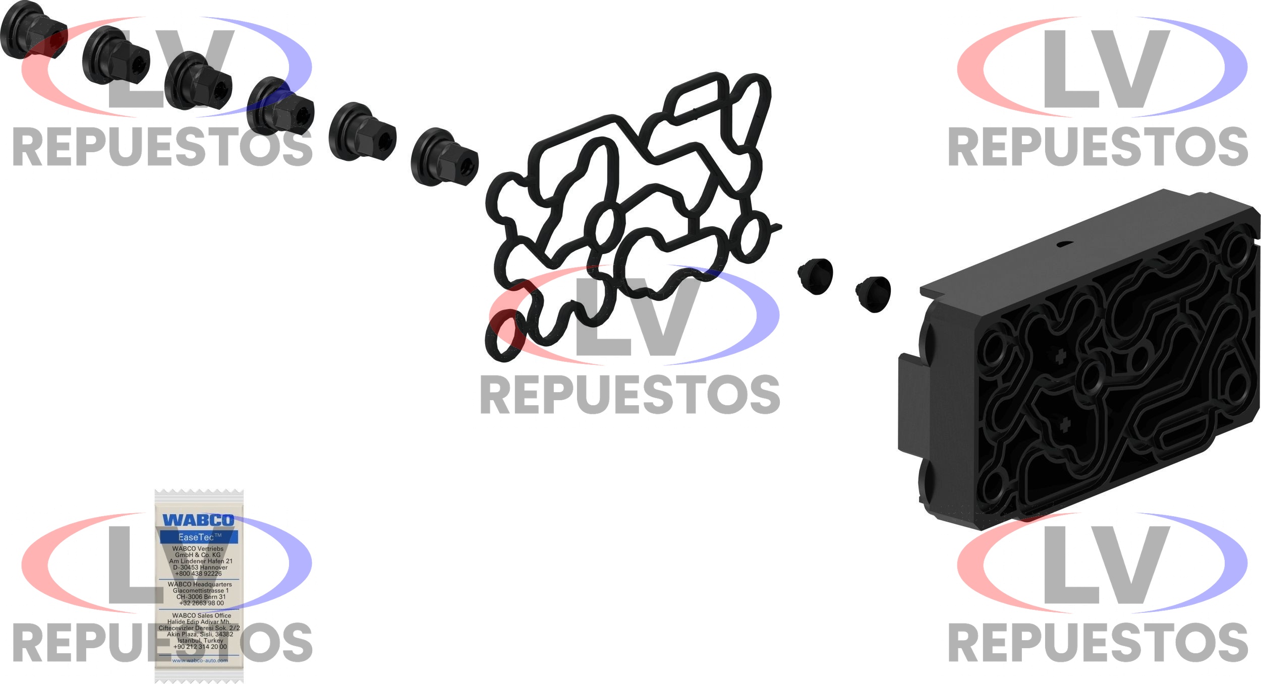 REPARO DE VALVULA APU S5 WABCO