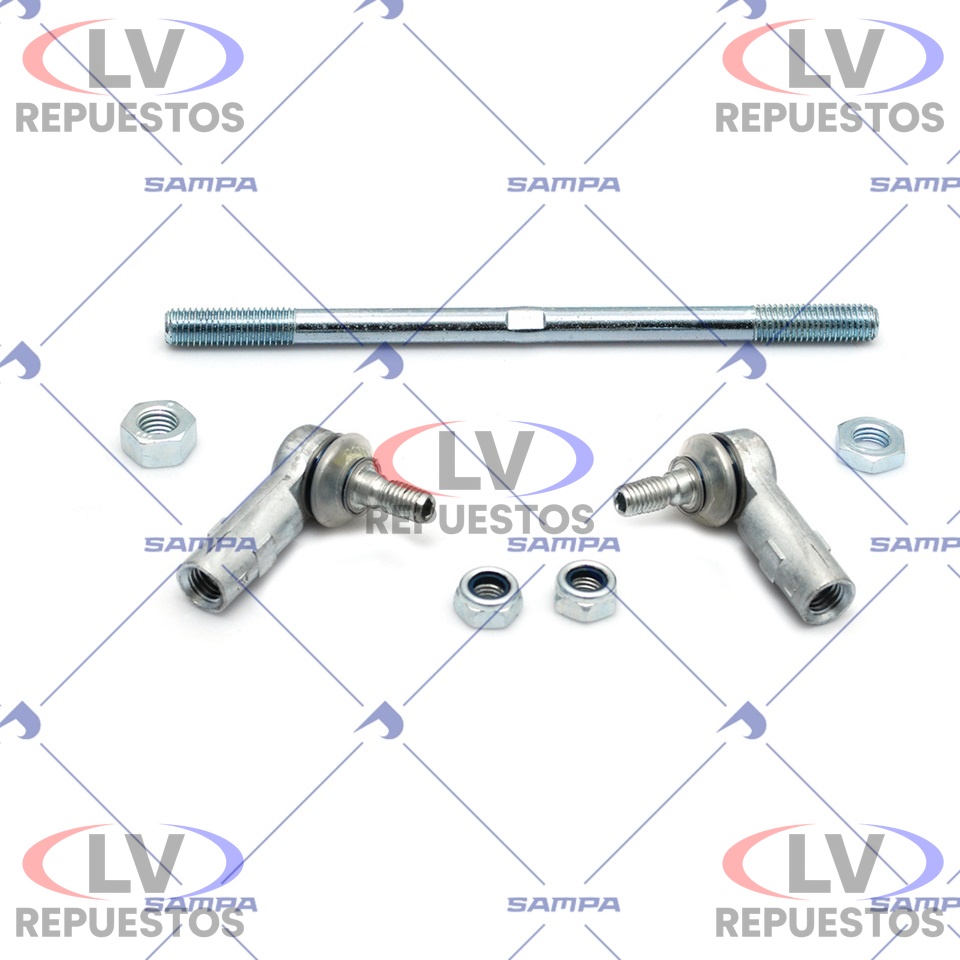 KIT TIRANTE PALANCA CAMBIO SC S4 SAMPA