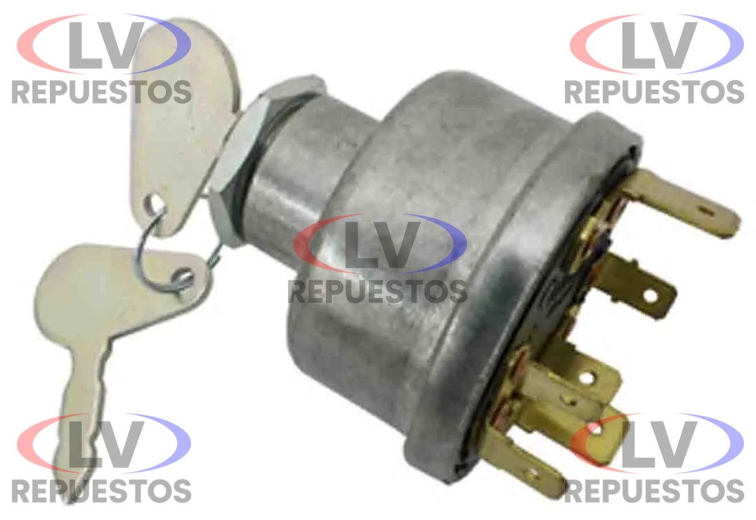 LLAVE CONTACTO MOTOR UIVERSAL 6 TERMINALES LCG