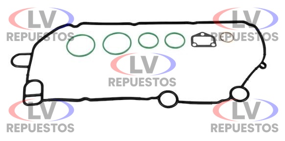 JUNTA TAPA RADIADOR ACEITE GOMA S/ OREJAS SC S4/S5 OTTO