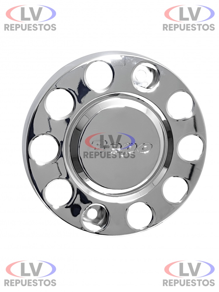 TAZA PROTECTOR RUEDA 10 AGUJERO CROMADO CERRADO ARO 20/22 BEPO