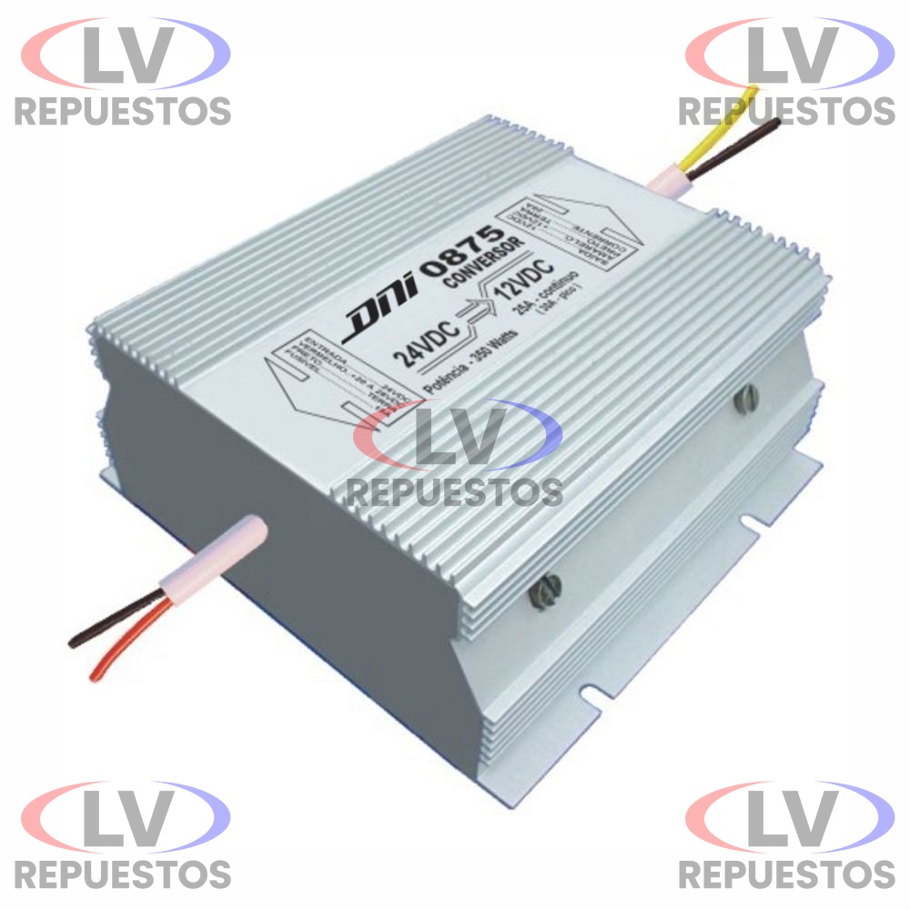 CONVERSOR REDUCTOR DE VOLTAJE 24V A 12V DNI