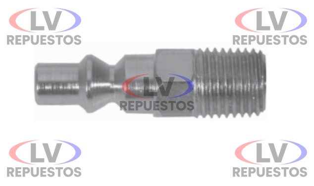 PERNO ENGATE RAPIDO P/ PISTOLA AIRE ROSCA MACHO 1/4 NPT