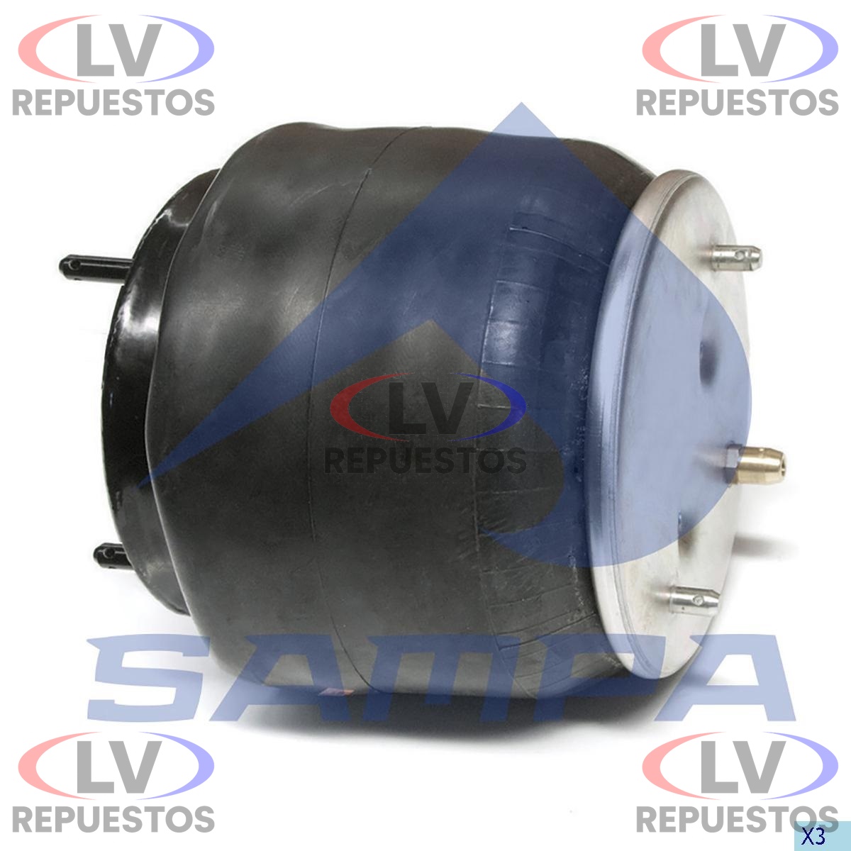 PULMON SUSP. DT C/ BASE METAL SC S4/S5/93P/94P SAMPA