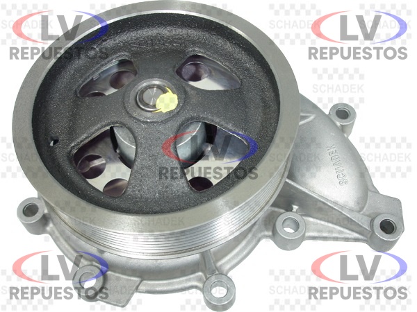 BOMBA DE AGUA MOTOR S/ CARCASA ALETA ALTA SC-114/124 SCHADEK