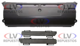 TAPA PARAGOLPE S5 BAJO 2004/2009 CENTRAL CON TELA BR