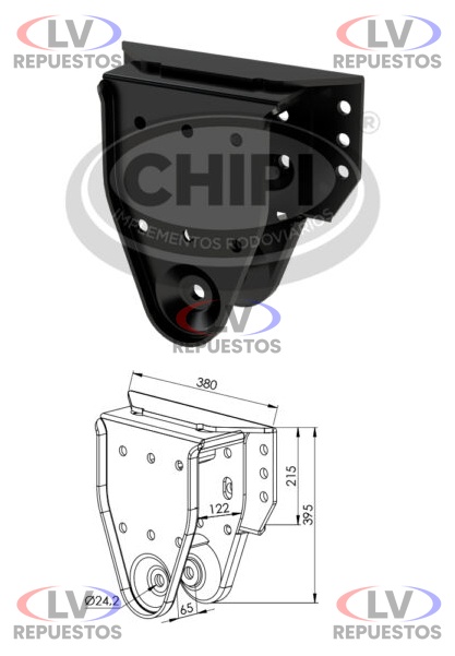 SOPORTE ELASTICO DT LD TRUCK SC/VL CHIPI