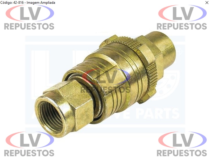 ENGATE RAPIDO MANO AMIGA CARRETA 16MM LNG