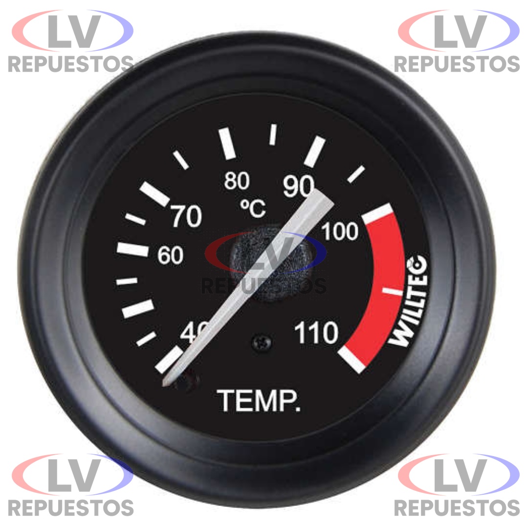RELOJ MARCADOR TEMPERATURA AGUA 40-110C 3500MM REDONDO UNIVERSAL WILLTEC