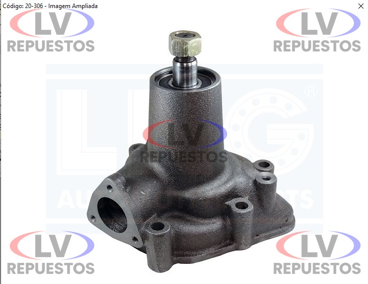 BOMBA DE AGUA MOTOR COMPLETA SC-112/113 LNG