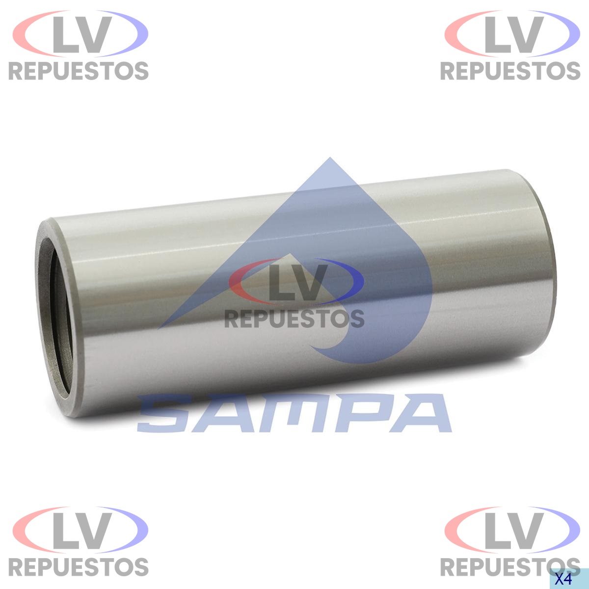 BUJE PERNO ELASTICO SUSPENCION DT SC112/113/S4/S5 SAMPA