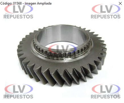 ENGRANAJE 3RA MOVIL GR801 39 DIENTES S3/S4 MOTO PECAS