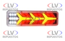 FARO TRASERO LED 24V LARGO 46CM EL PAR TAPFFER