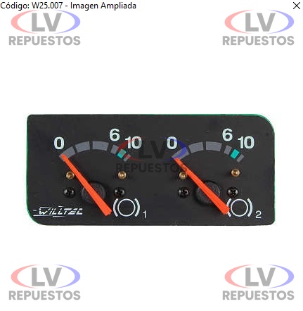 RELOJ MARCADOR PRECION AIRE DOBLE SC-113/124 WILLTEC