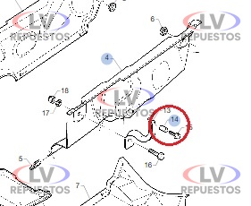 SEPARADOR AISLAMIENTO ACUSTICO CAJA CAMBIOS S4 SCANIA ORIGINAL