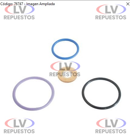 KIT REPARO ANILLO PICO INYECTOR PARCIAL PDE S4/S5 SABO