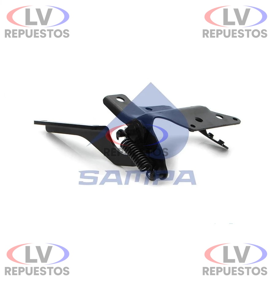 BISAGRA PARRILLA FRONTAL S5 P/G/R INFERIOR L.I. RESORTE ALTO SAMPA