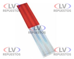 CINTA REFLECTIVA ROJO/BLANCO HELLA