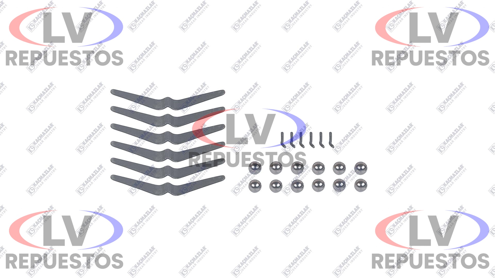 KIT REPARO RESORTE CORONA REDUCTORA GR/GRS900/GR801 KACMAZLAR
