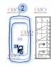 INTERRUPTOR LUS AUXILIAR TECHO SC P/G/R/T SCANIA ORIGINAL