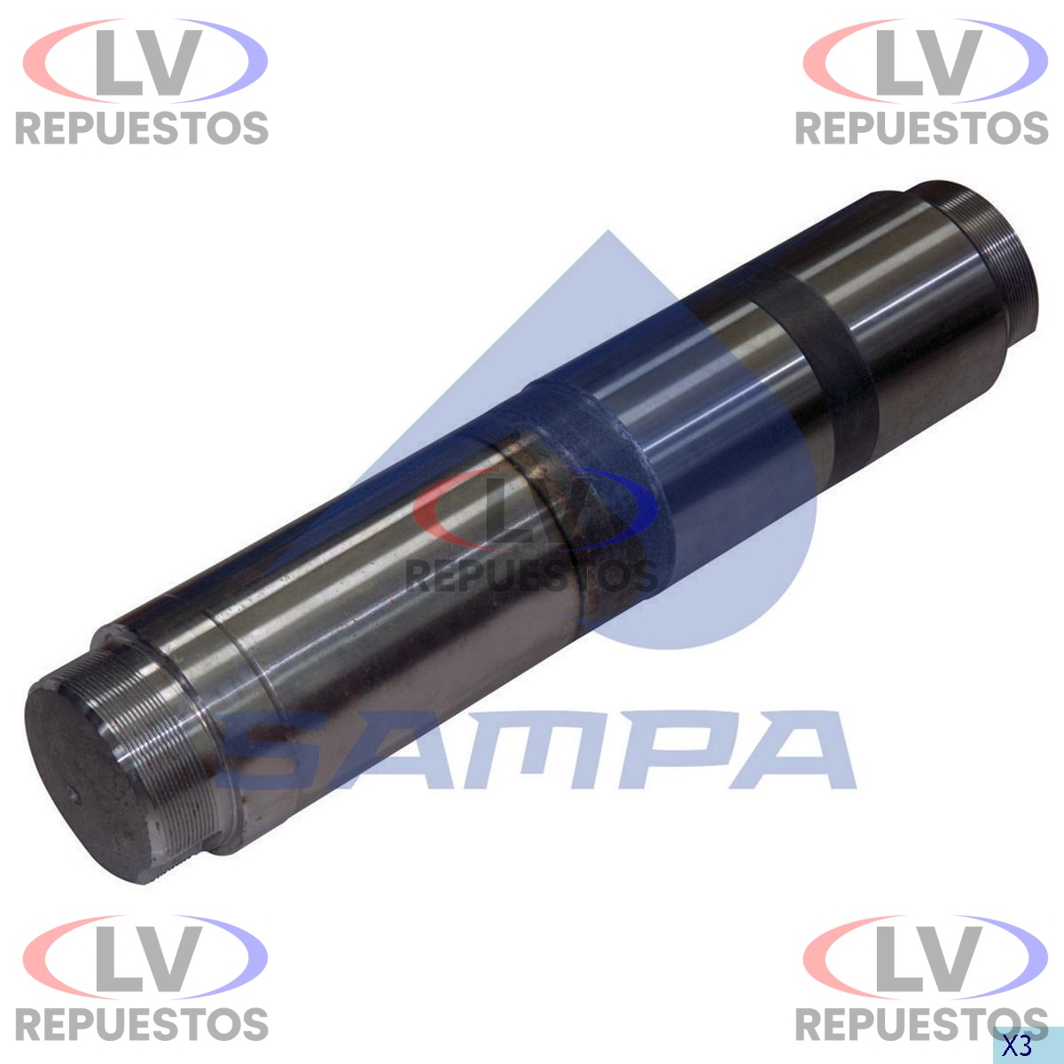 EJE APOYO MANCAL TANDEM SC S3/S4 SAMPA