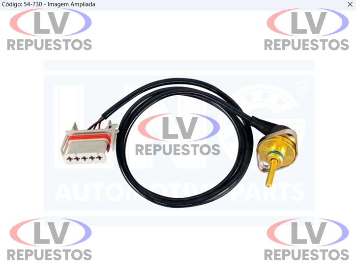 SENSOR DE PRESION DE TURBO S4/S5/S6 CON ENCHUFE LNG
