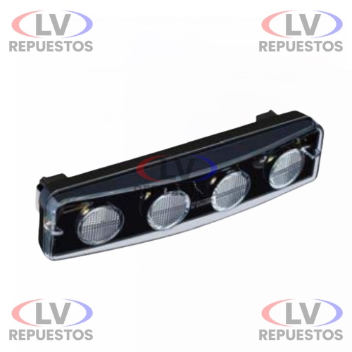 FARO AUXILIAR TAPA SOL VISERA C/ ENCHUFE SC S4 GAUER