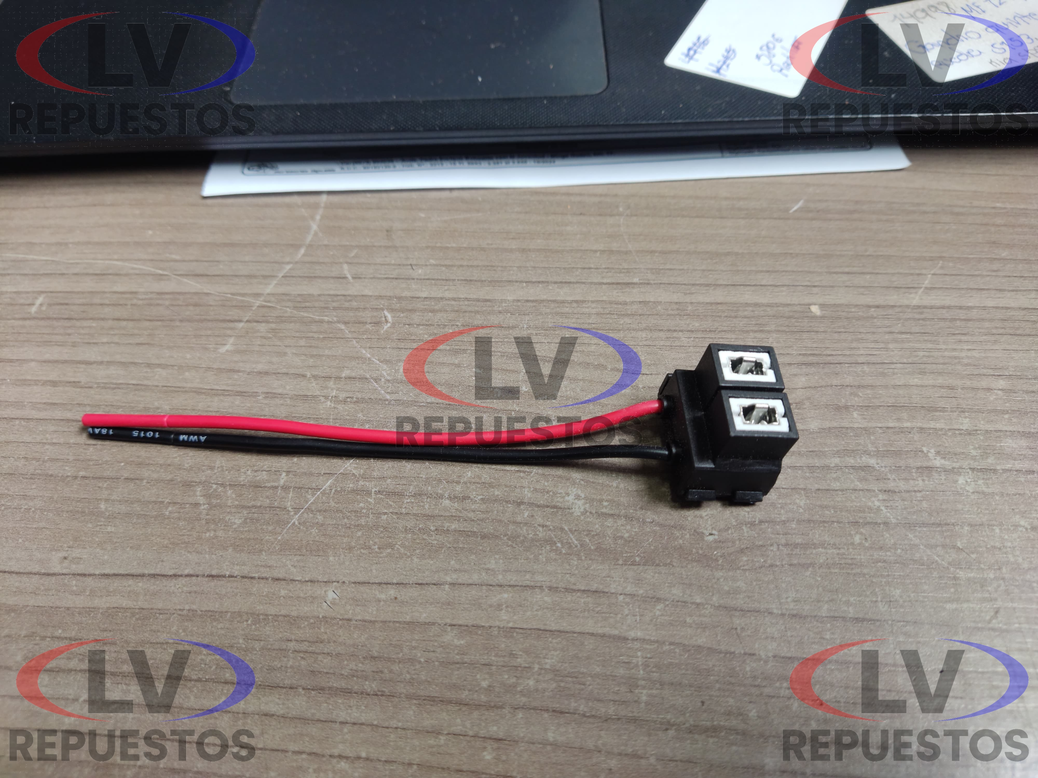 CHICOTE PORTA FOCO 2 VIAS H7 AWM 1015 18AWG
