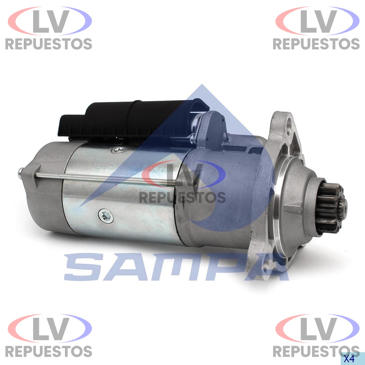MOTOR DE ARRANQUE 24V 5.5KW S5/S6 SAMPA