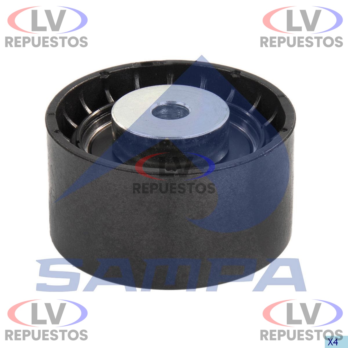 POLEA TENSOR CORREA CHICO LISO 10PK PLASTICO S5 SAMPA