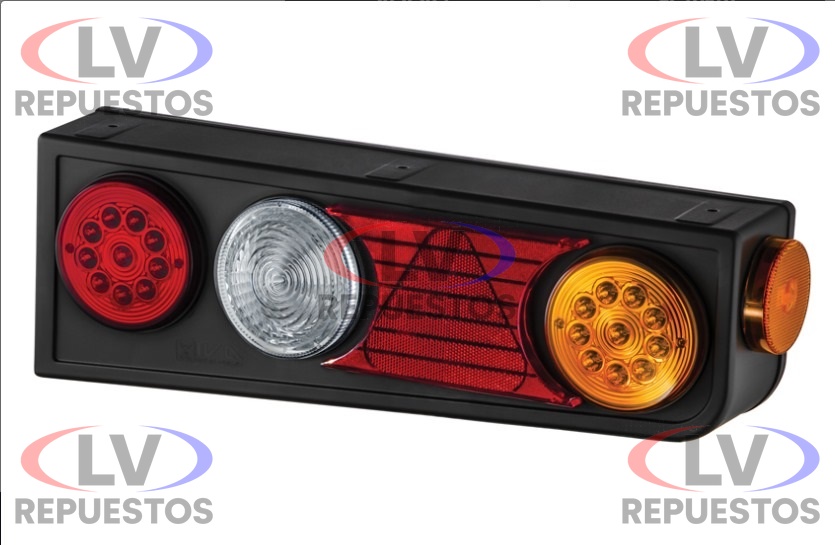 FARO TR. CARRETA LED REVERSA A FOCO C/ TRIANGULO S/ ABA L.D IVA AUTOPECAS
