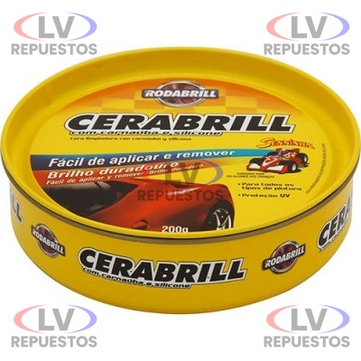 CERA EN PASTA CERABRILL RODABRILL 200G