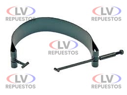 ABRAZADERA RESERVORIO AIRE CORTO S4/S5 SCANIA ORIGINAL