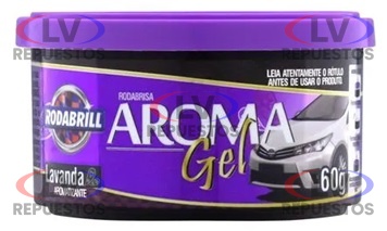 GEL AROMATIZANTE LAVANDA 60GR RODABRILL