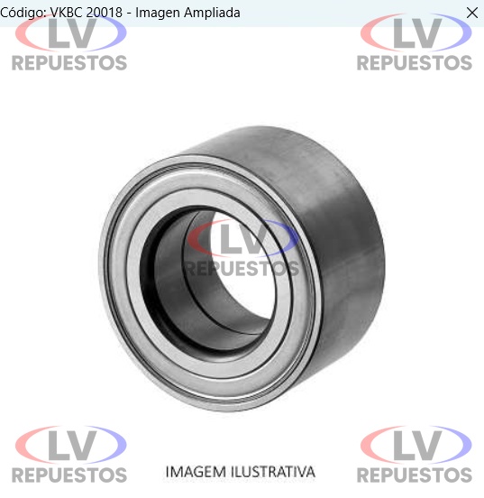 RULEMAN 20018 42X80X42MM FRENTE MOTOR S4/S5 SKF