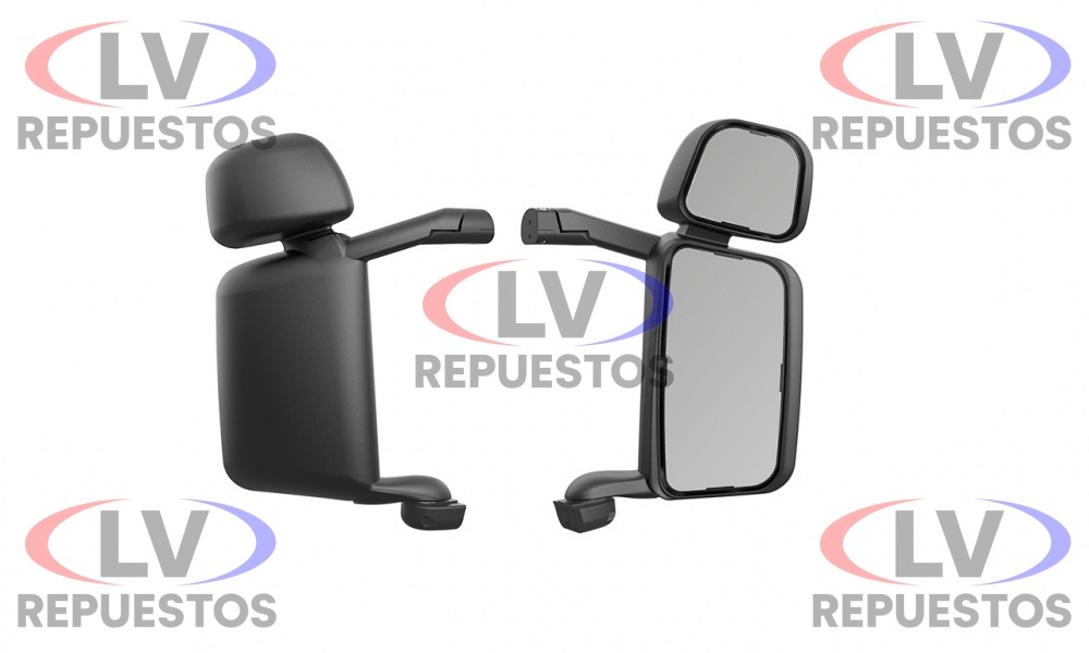 ESPEJO RETROVISOR MANUAL SC-124 C/AUX S/DES.LD BEPO