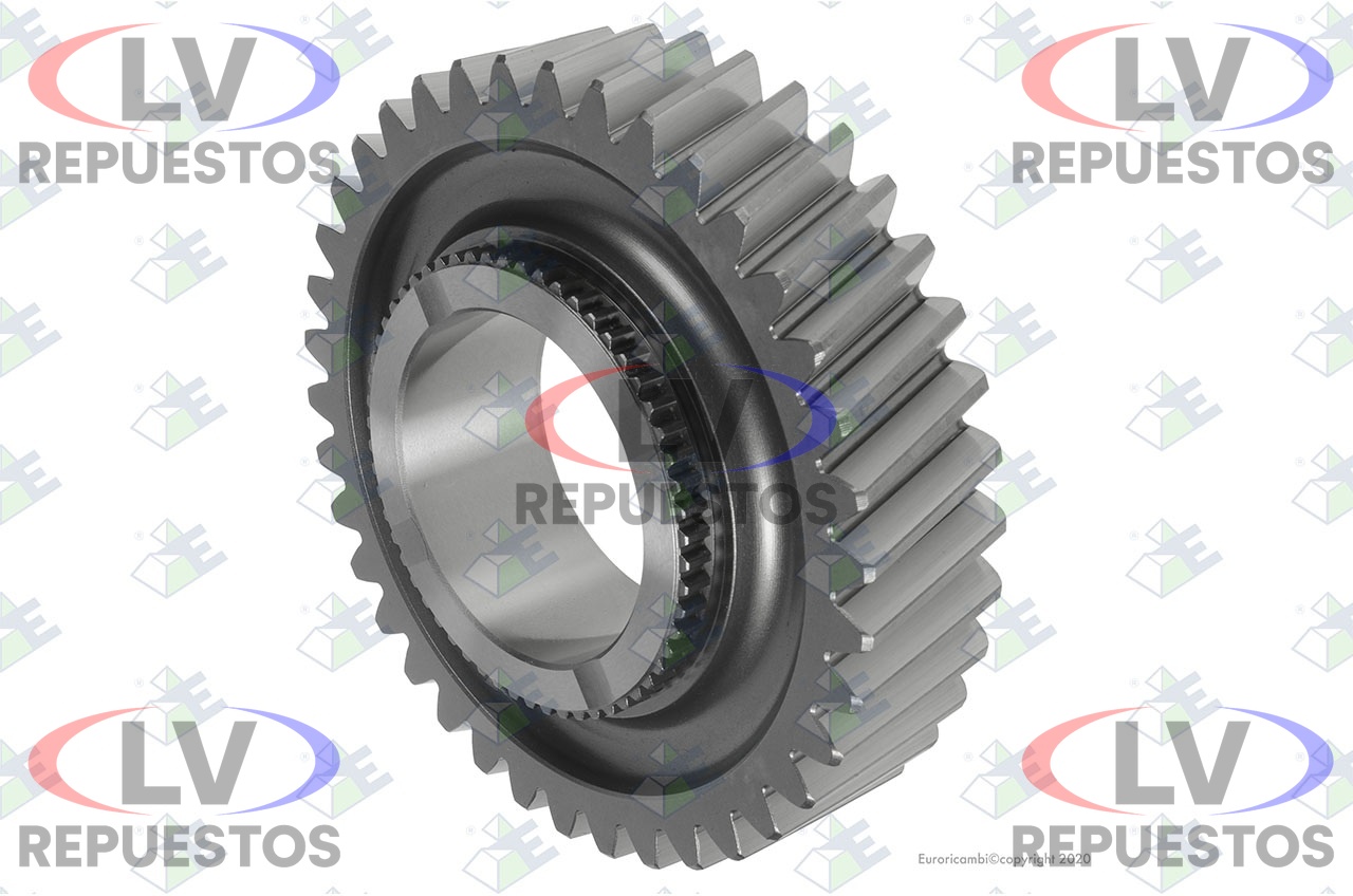 ENGRANAJE LIBRE 2DA CAJA ZF 16S-1650 EURORICAMBI