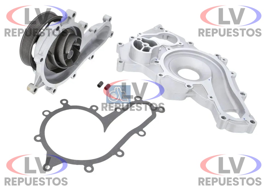 BOMBA DE AGUA MOTOR SC-144/164 V8 COMPLETA DIESEL TECHNIC
