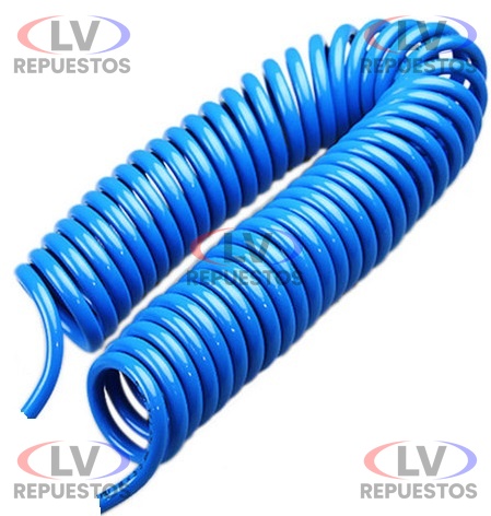 MANGUERA ESPIRAL LIMPIA CABINA AZUL BR