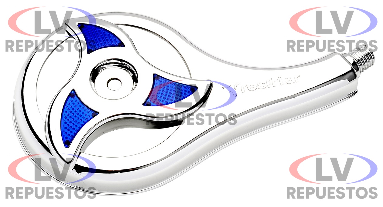 PALETA RODOAR CROMADO LD 3 ESTRELLA AZUL G1 RESFRIAR