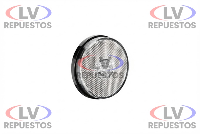 FARITO LATERAL S/ BASE REDONDO BLANCO LED 24V TIPO RANDON SINALSUL
