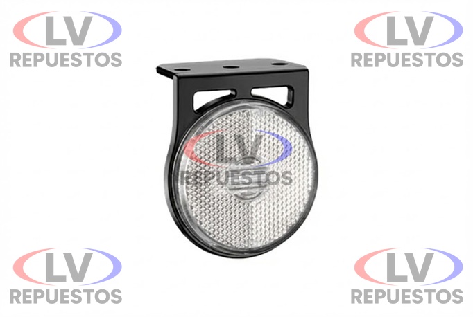 FARITO LATERAL CHICO C/ BASE REDONDO BLANCO LED 24V TIPO RANDON SINALSUL