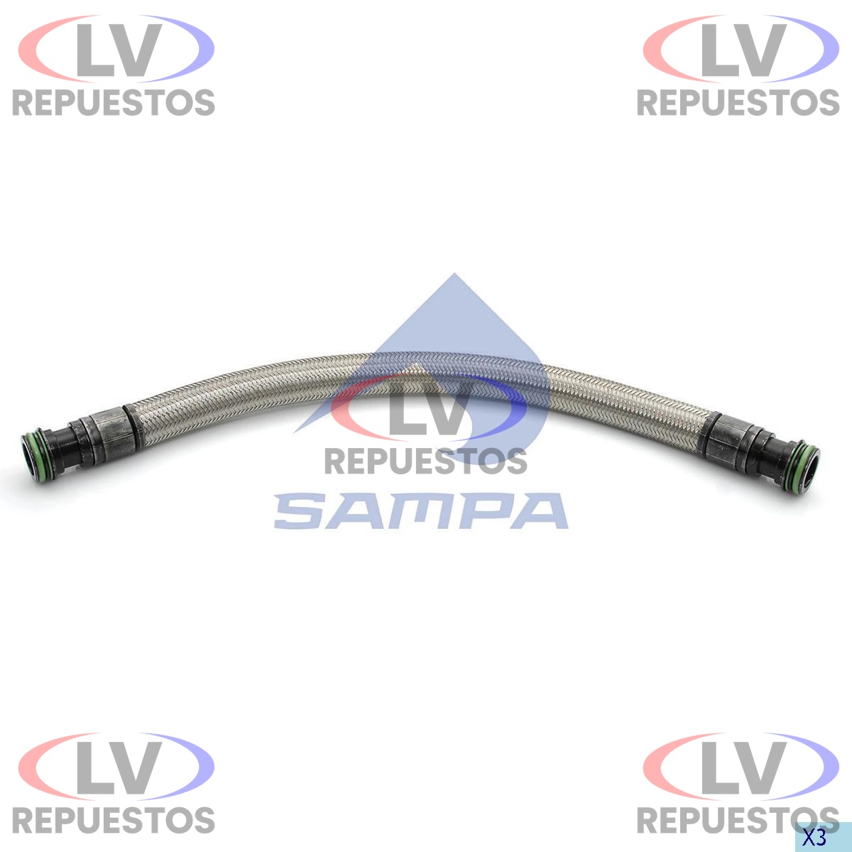 FLEXIBLE RADIADOR ACEITE RETARDER SC112/113/S4 SAMPA