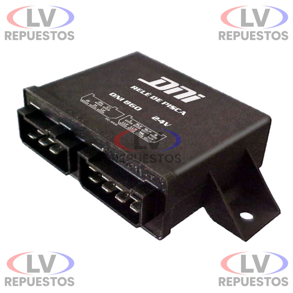 RELAY SE�ALERO INTERMITENCIA 24V 13 PATITAS SC-113 DNI