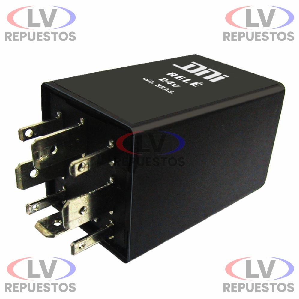 RELAY ALTA Y BAJA CAJA 24V 8 PATITAS GR/GRS900 DNI