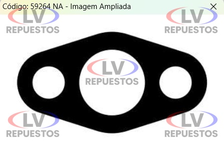 JUNTA TUBO RETORNO TURBO SC-112/113 SANTA CRUZ