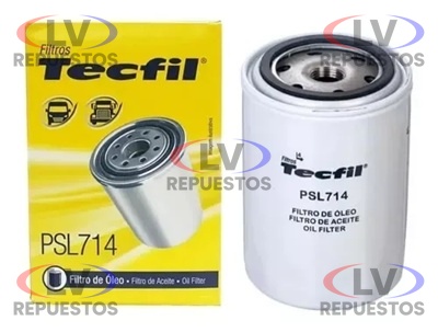 FILTRO DE ACEITE MOTOR P/ CAMIONETA TECFIL