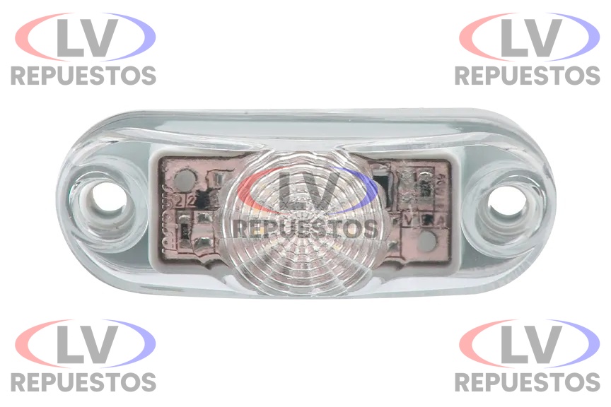 FARITO OBALADO CHICO BLANCO LED 12/24V TIPO BANANITA SINALSUL