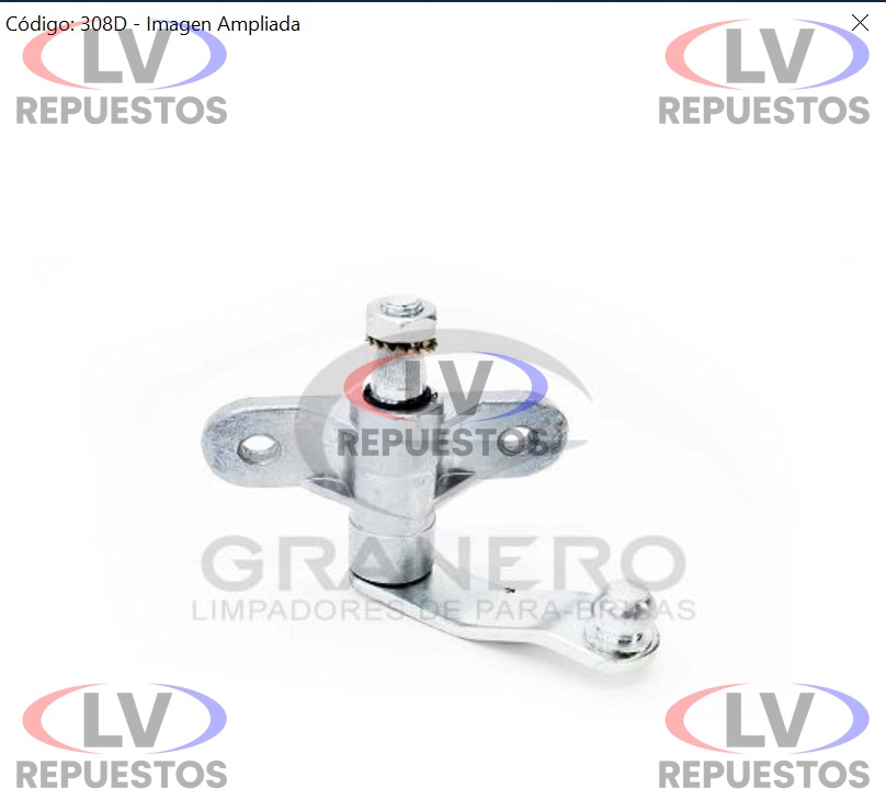PIVOT MECANISMO LIMPIA PARABRISA LD SC S4 GRANERO
