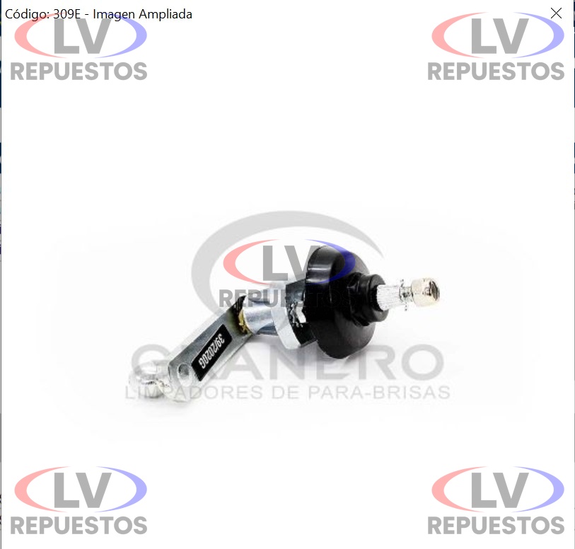 PIVOT MECANISMO LIMPIA PARABRISA LI MBB 712/914 GRANERO